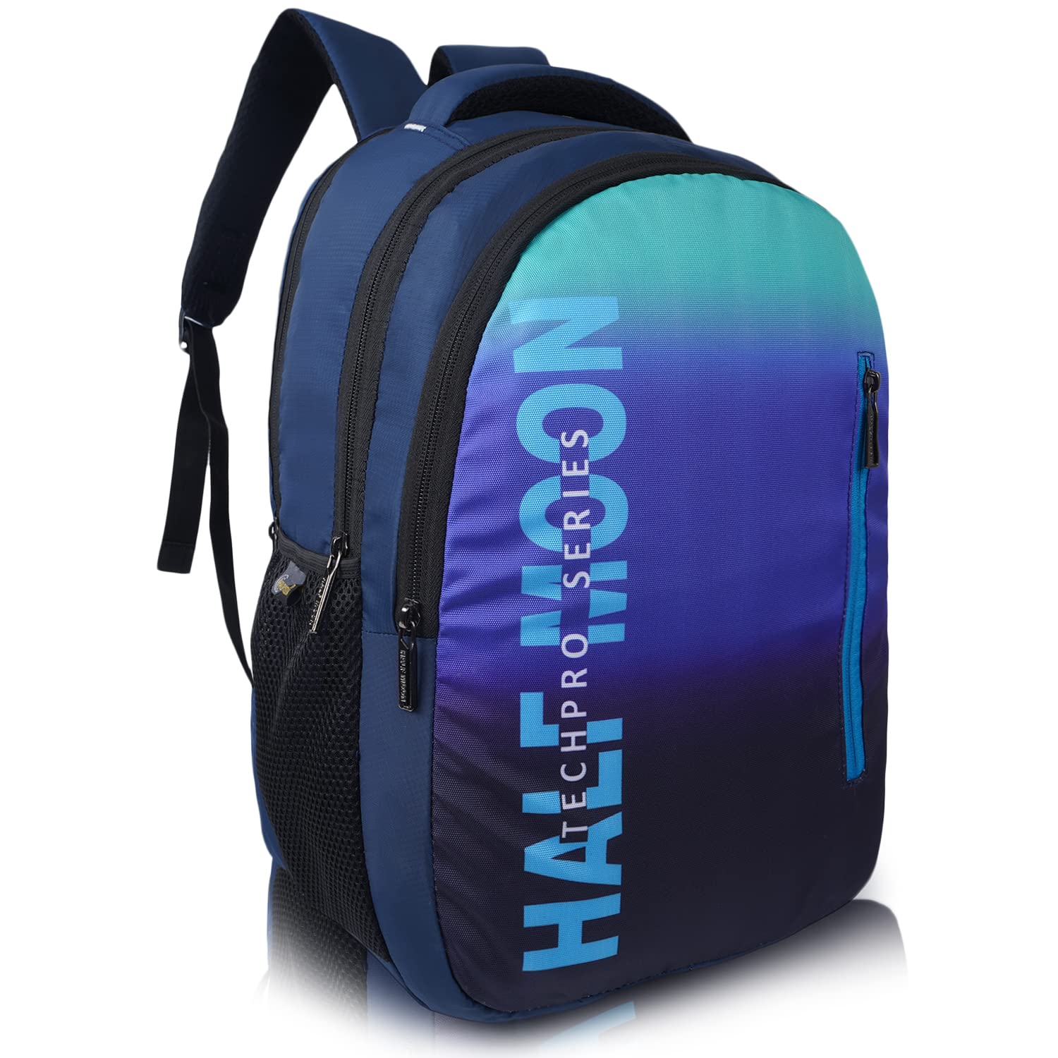 Half Moon Eclipse Unisex School Bags For Boys Girls Laptop