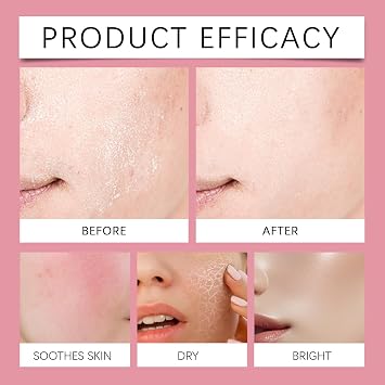 Face and Body Serum, Moisturising and Plumping, Nourishes Skin, Softens Blemishes and Soothes Irritated Skin (Red, Pack of 2)