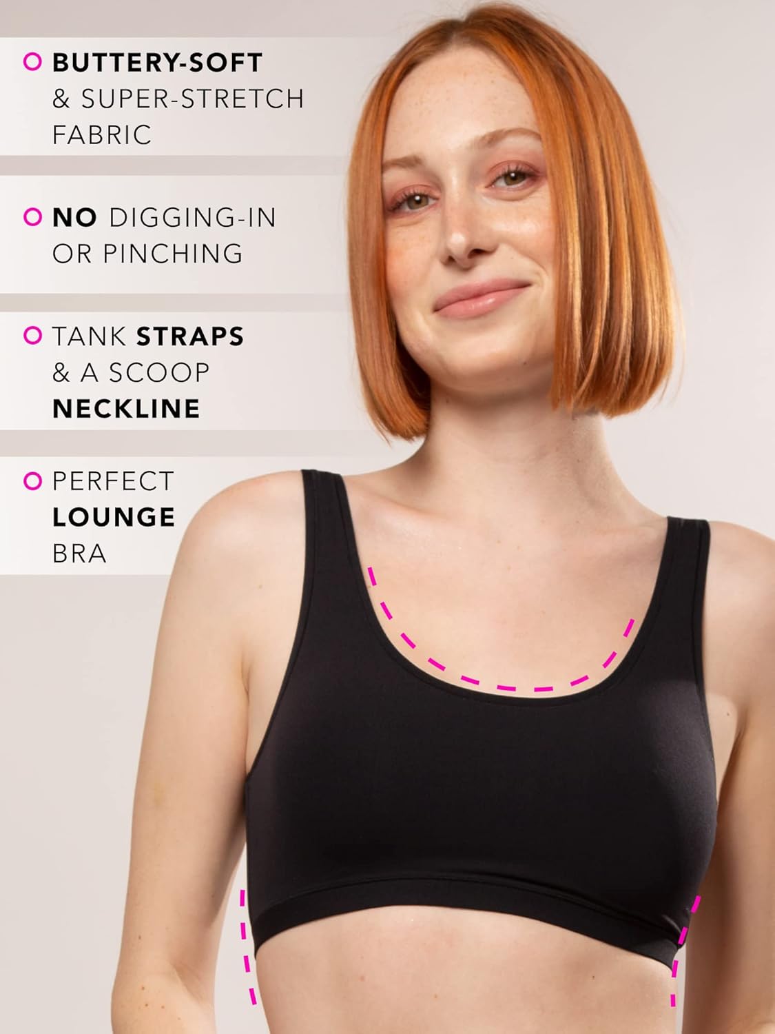 Miniatura 5 de Smart & Sexy Desnudo, paquete múltiple, mujeres cómodas sin varillas, los conjuntos de bralette tienen múltiples brasieres