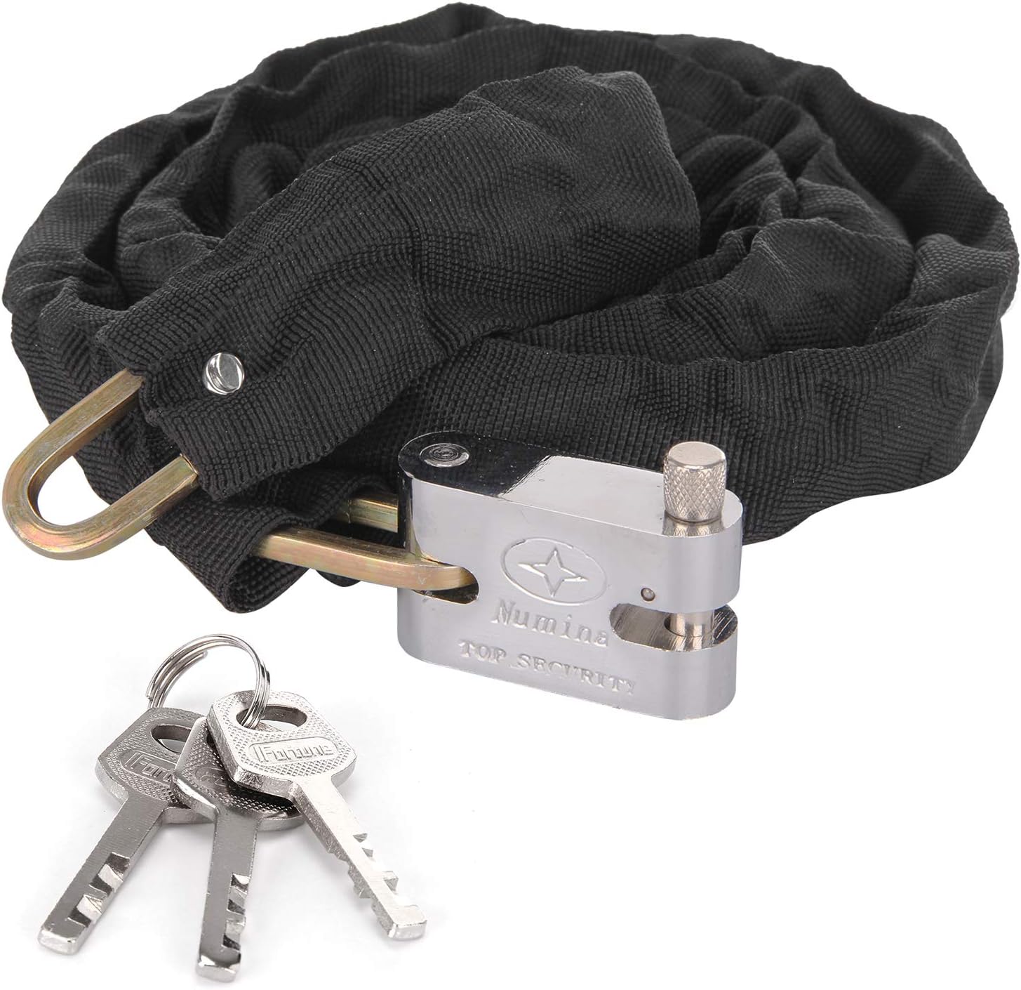 KingSaid 1.8m Motorcycle Chain Lock Steel Bike Lock Heavy Duty