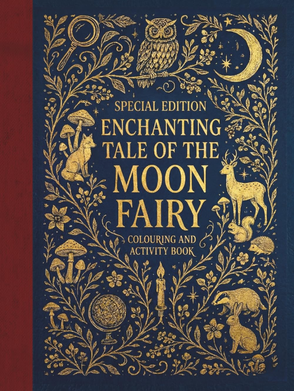 The Enchanting Tale of The Moon Fairy: Colouring and Activity Book (Special Edition)
