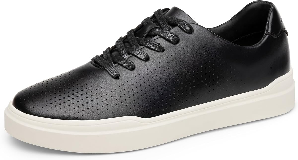 Men's Casual Dress Fashion Sneakers Shoes | Lightweight Breathable Skate Shoes for Office Work Wear