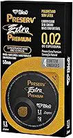 Preservativo Preserv Extra Premium sem Látex com 4 Unidades, Preserv
