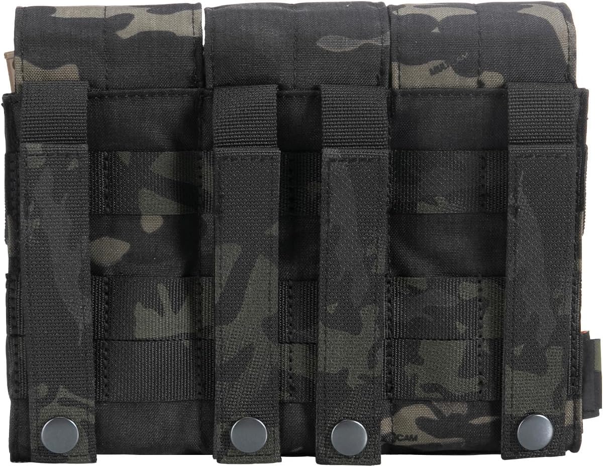 EXCELLENT ELITE SPANKER Tactical Molle Single/Double/Triple Mag Pouch for M4 M14 M16 AR15 AR10 G36 Magazine Holds 2 Mags