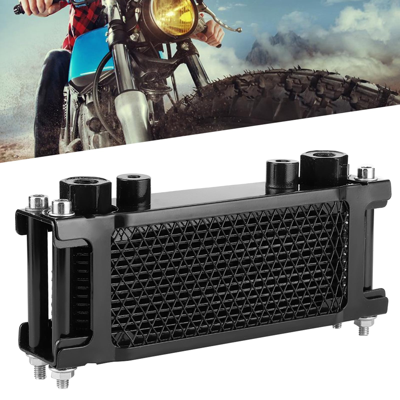 Yctze Węgorz system chłodzenia oleju motocyklowego, pasuje do samochodu małpy, 100250CC, olej do motocykla, 4-kołowy, instalacja a