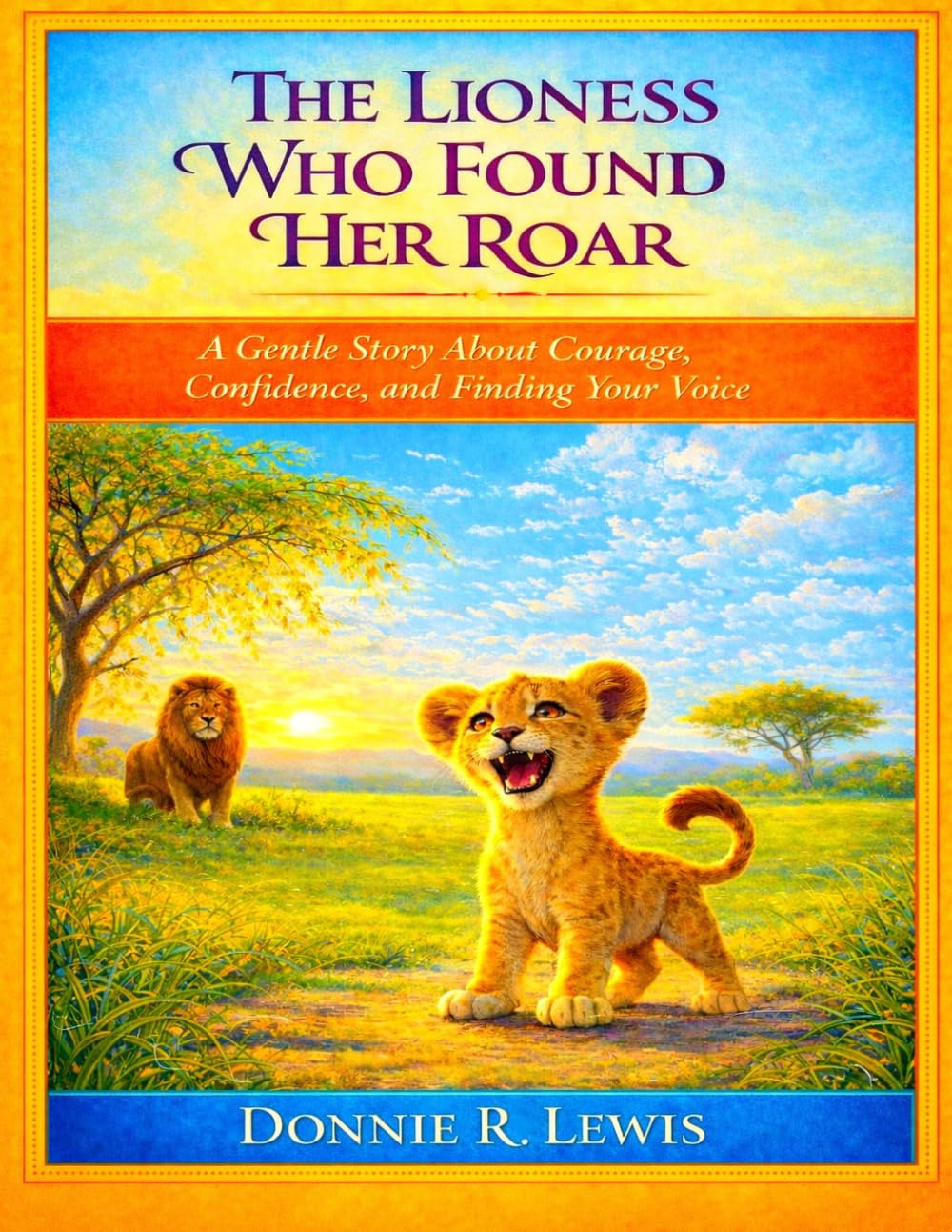 The Lioness Who Found Her Roar: A Gentle Story About Confidence, Courage, and Finding Your Voice