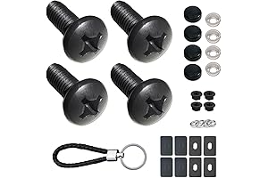 Black License Plate Screws: The Ideal Fastener for Your Vehicle's Plates