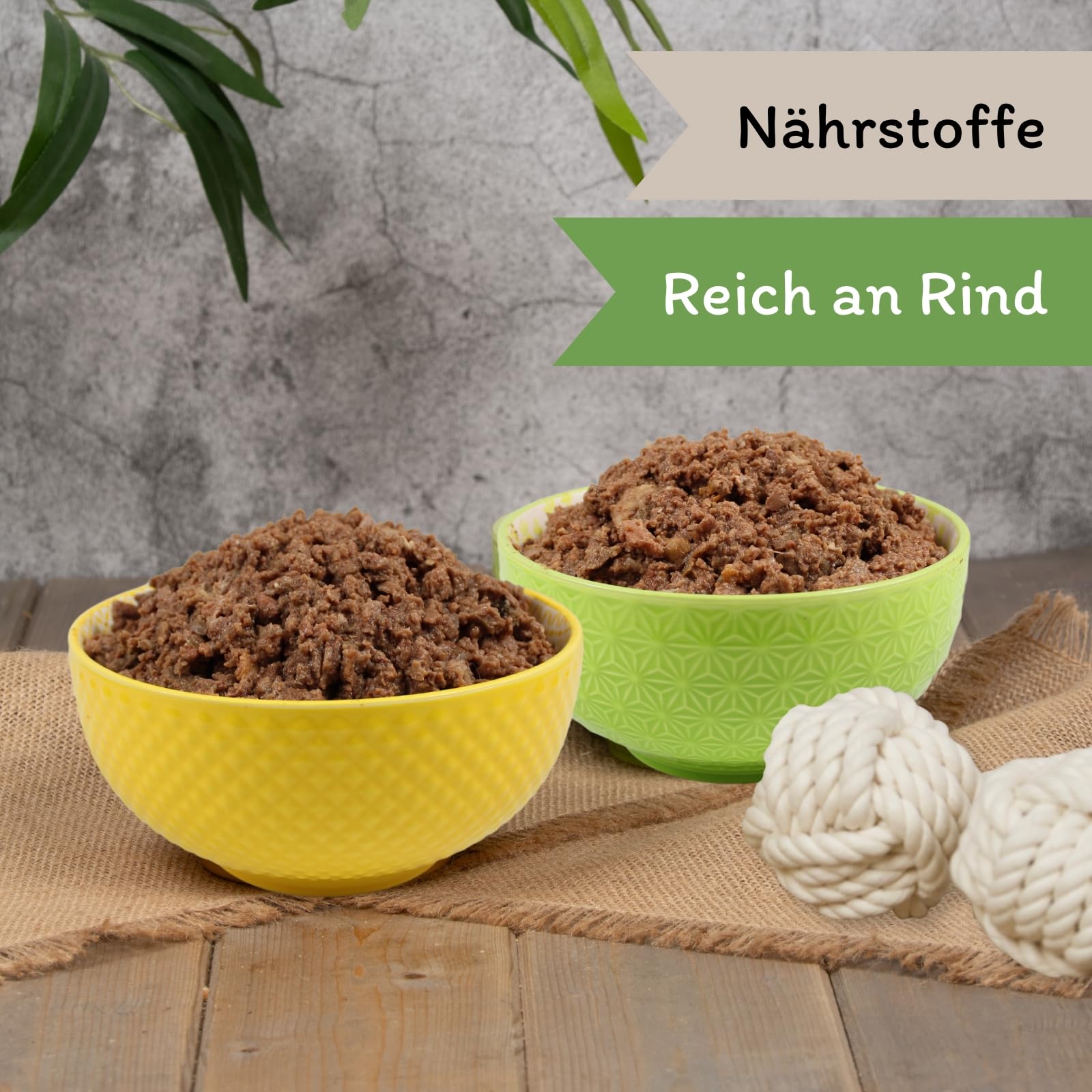 Lecker.Pet® 33 x 150 g Gino's pâté Fine Riche en bœuf, Aliment pour Chiens