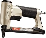 Meite MT7116 Amortisseur pneumatique pour revêtement - 22 Étendue 71 Series 9MM (3/8-Inch) Couronne 6-16MM (1/4-Inch à 5/8-Inch) Longueur de jambe Stapler fil fin Stapleur de meubles à alimentation aérienne