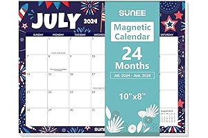SUNEE 2024 - 2025 Magnetic Calendar