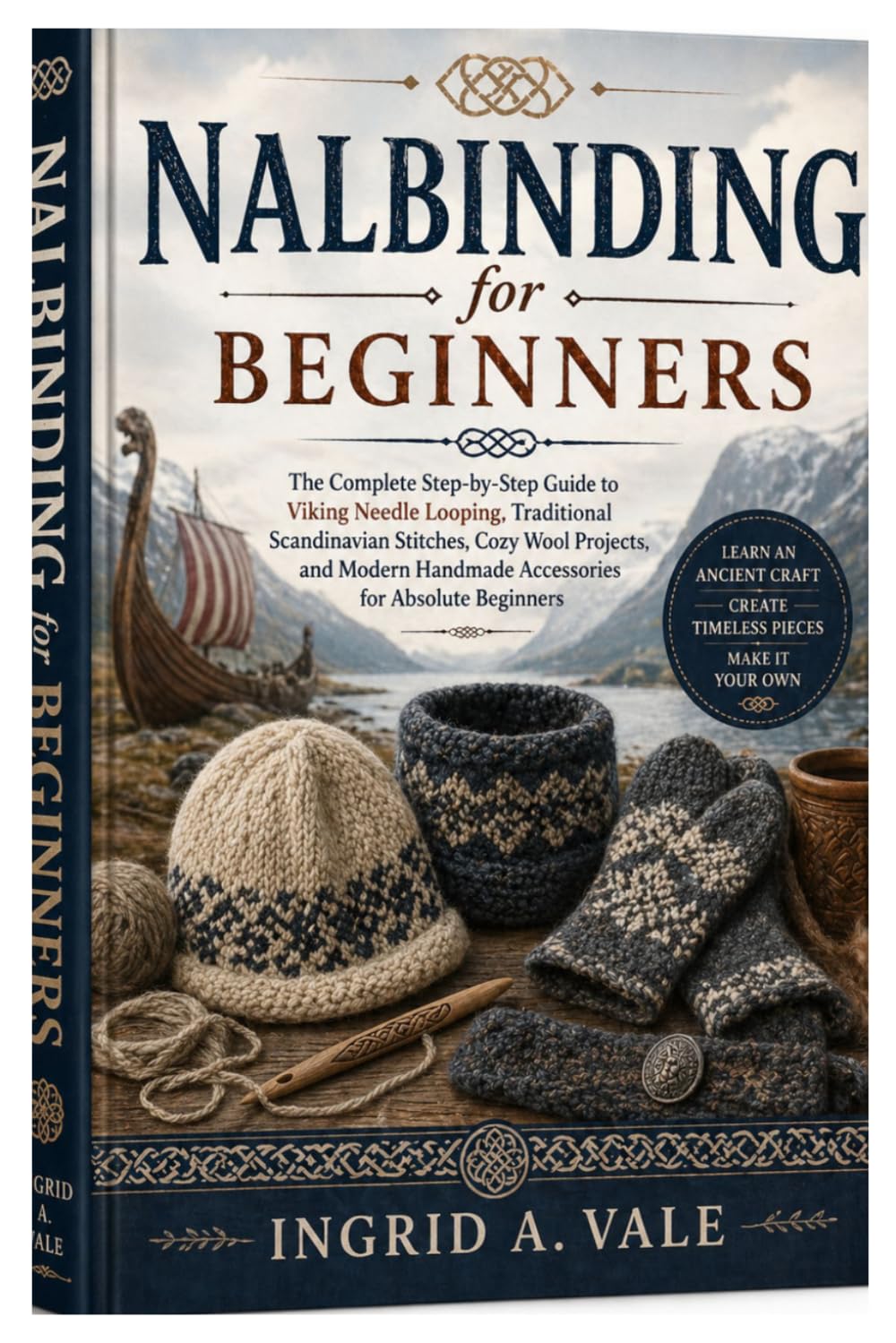 Nalbinding for Beginners: The Complete Step-by-Step Guide to Viking Needle Looping, Traditional Scandinavian Stitches, Cozy Wool Projects, and Modern Handmade Accessories for Absolute Beginners