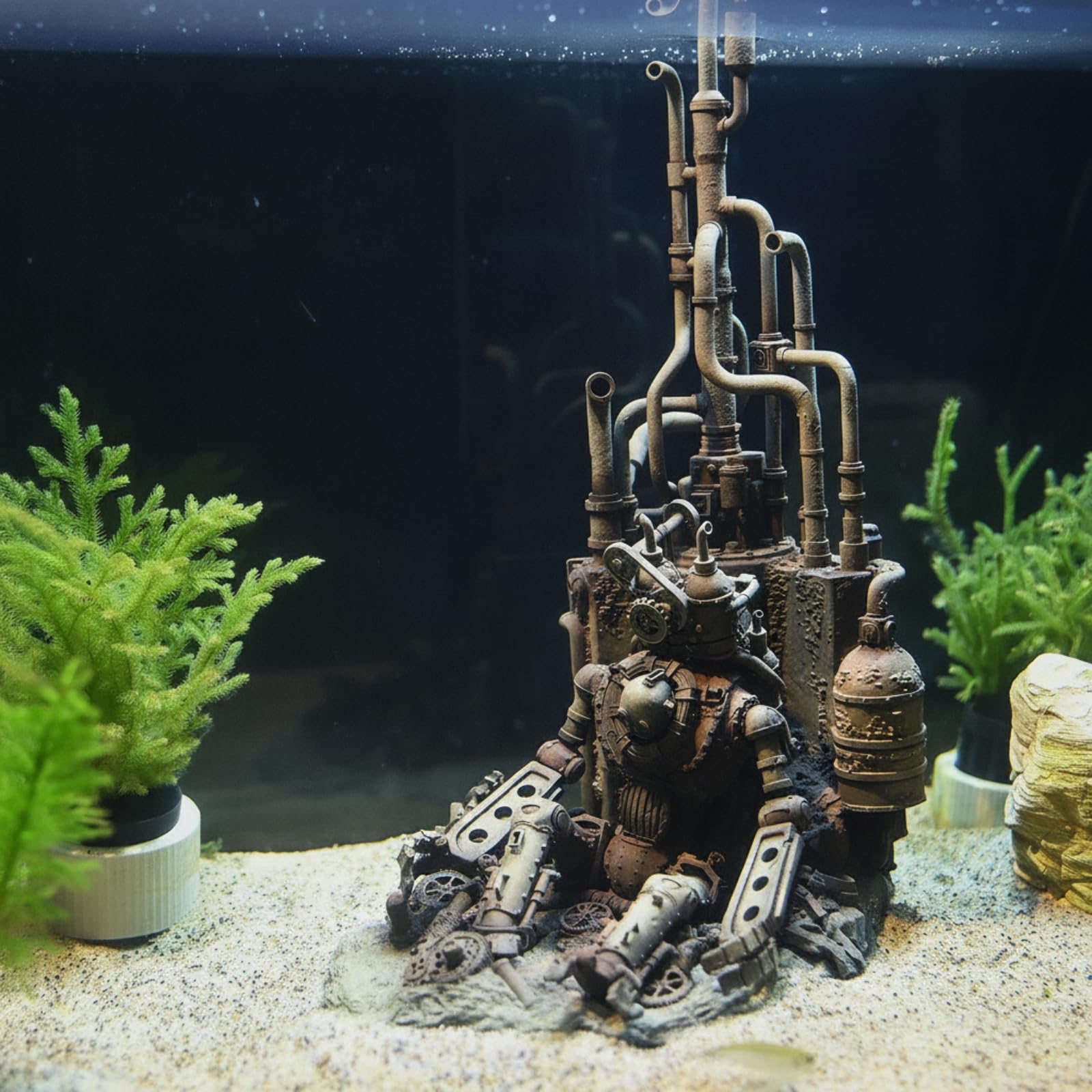 Verwittert Aquariumversteck