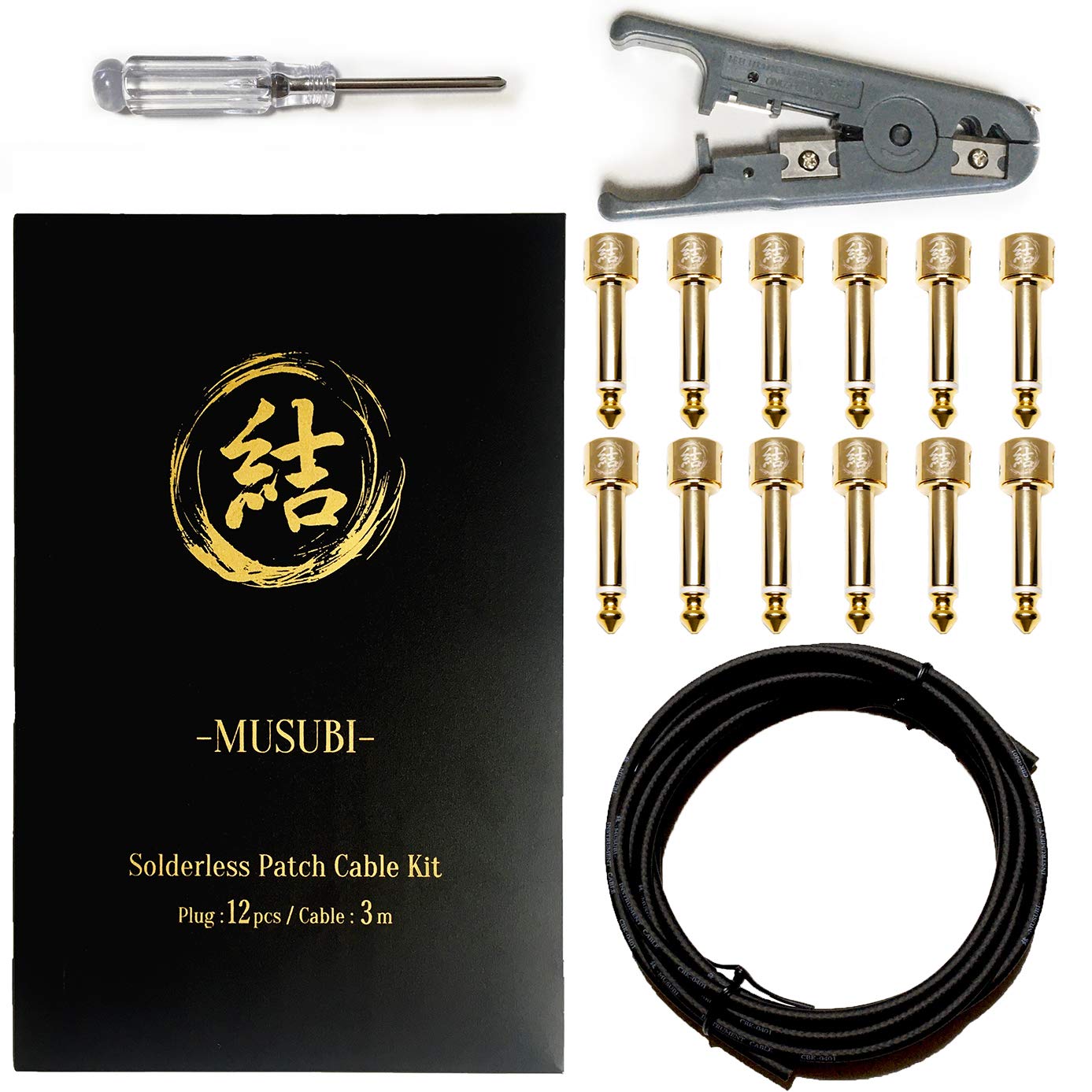 Amazon.co.jp: 結 ソルダーレスケーブル SL両対応 ソルダーレス プラグ 