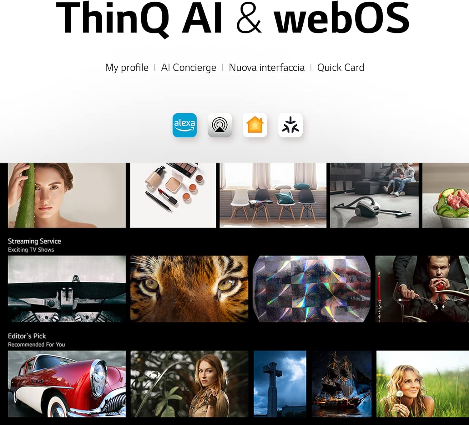 LG UHD 50, Smart TV 4K, 50UR80006LJ, Serie UR80 2024, Processore α5 Gen6, HDR10 Pro, Filmmaker Mode, Game Optimizer, Wi-Fi, webOS 23, AI ThinQ, Alexa, Sports Alert, Telecomando Puntatore LG UHD 50, Smart TV 4K, 50UR80006LJ, Serie UR80 2024, Processore α5 Gen6, HDR10 Pro, Filmmaker Mode, Game Optimizer, Wi-Fi, webOS 23, AI ThinQ, Alexa, Sports Alert, Telecomando Puntatore