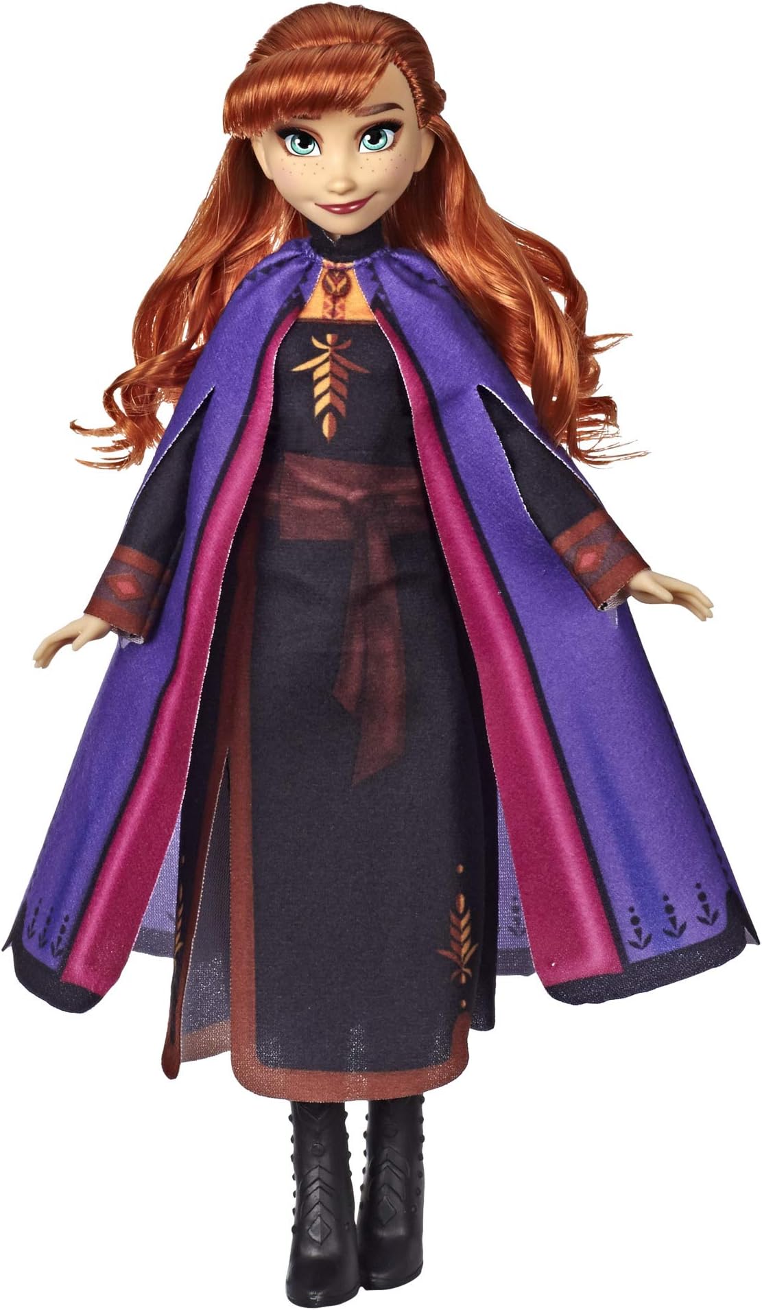 Frozen Disney Anna Fashion Doll With Long Red Hair and Outfit Inspired 2 – Toy for Kids 3 Years Old and Up