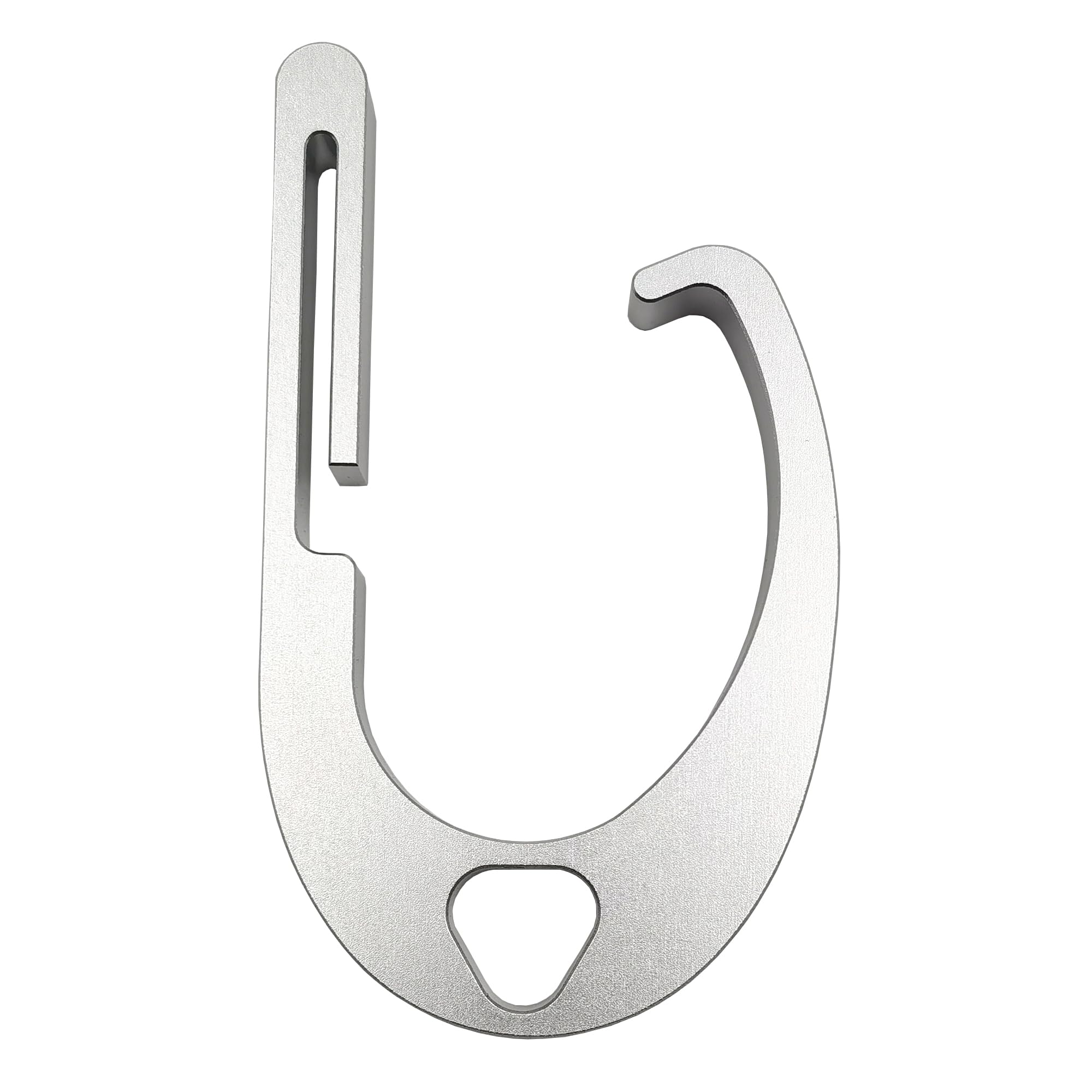 Aluminum Tree Hook-Open Construction, can be Operated with one Hand, Rugged, Stable and Reliable, not Easy to Fall Off,Silver