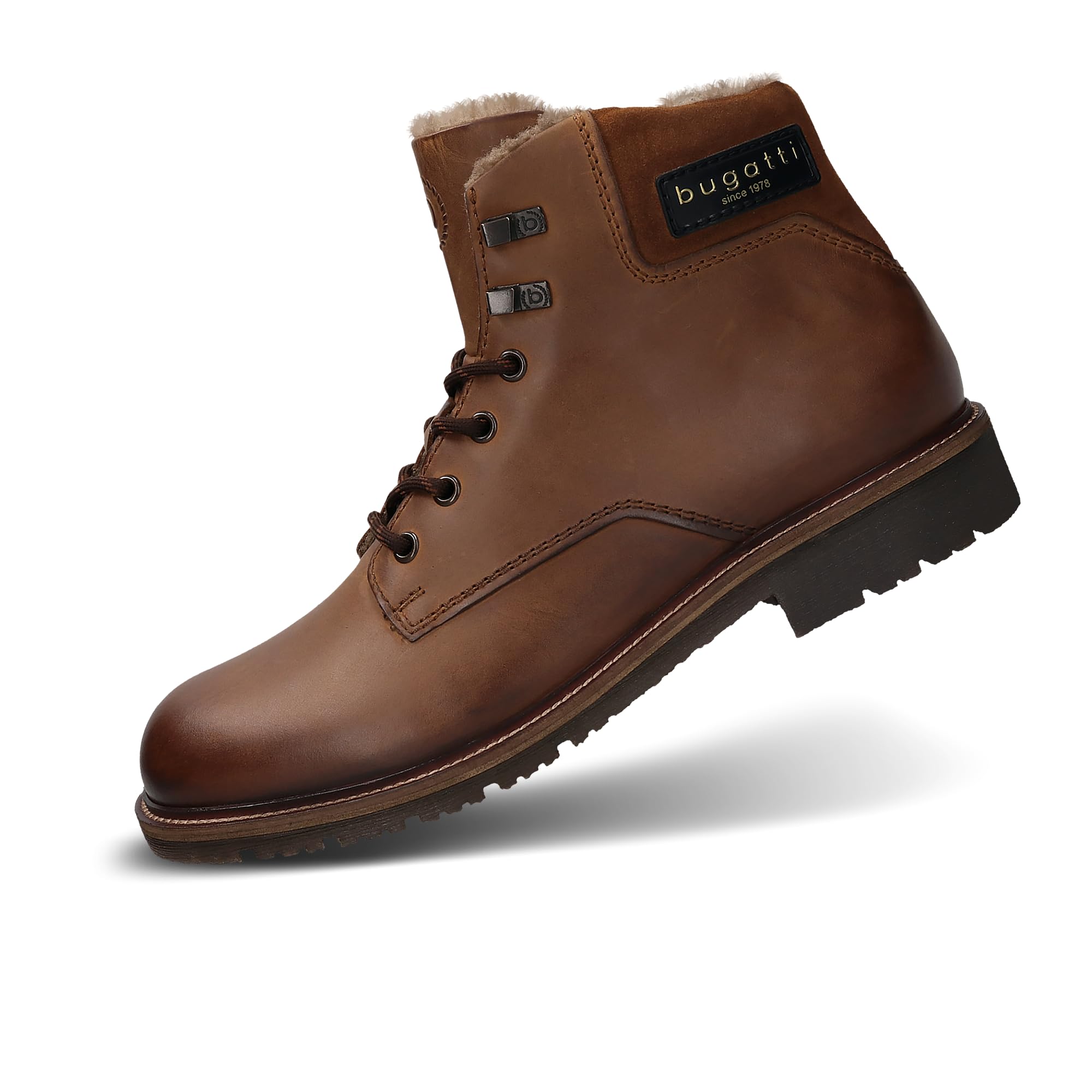 bugatti Men's 321-AP250 Fashion Boots, Cognac, 41 EU, Cognac, 7 UK
