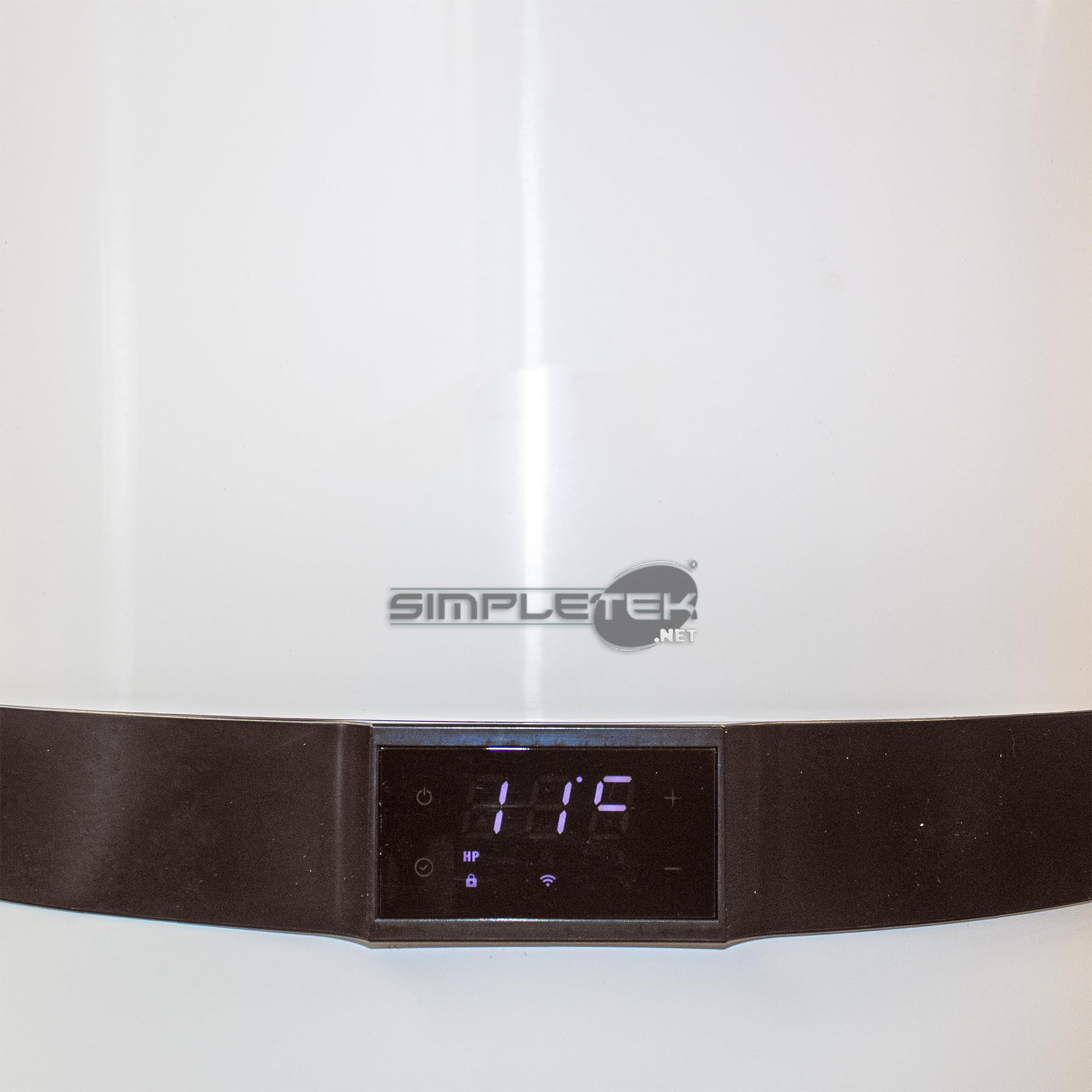 SIMPLETEK - Boiler 200 lt con Pompa di Calore Integrata Scaldacqua Elettrico per Pannelli Solari 1820W Ideale per Fotovoltaico Ecologico Domestico