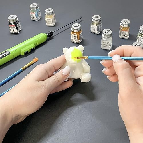 Miniatura 8 de Pixiss Mezclador de resina de alta calidad, mezclador epoxi recargable de mano, mezclador de resina epoxi grado profesional, agitador de resina para