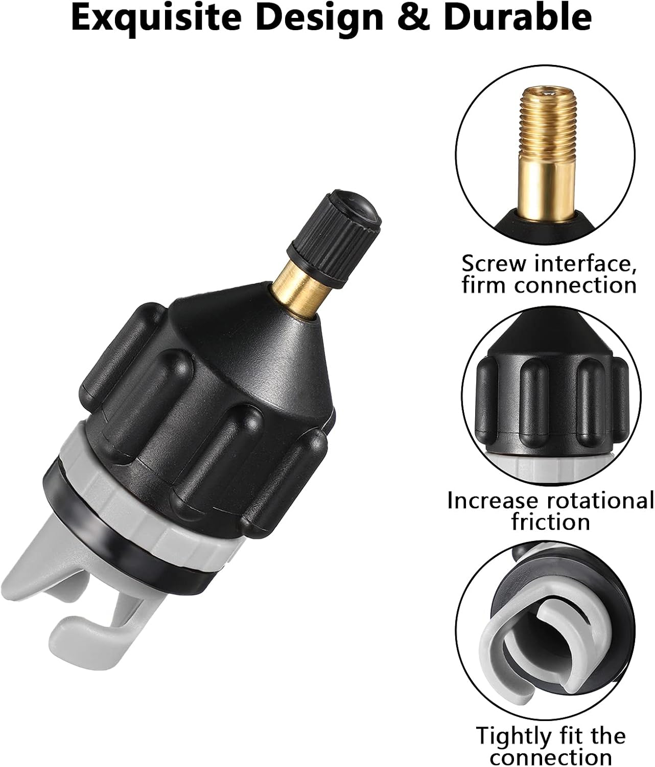 Fuyamp SUP Pump Adapter Inflatable Pump Adaptors SUP Pump Adaptor,Pump