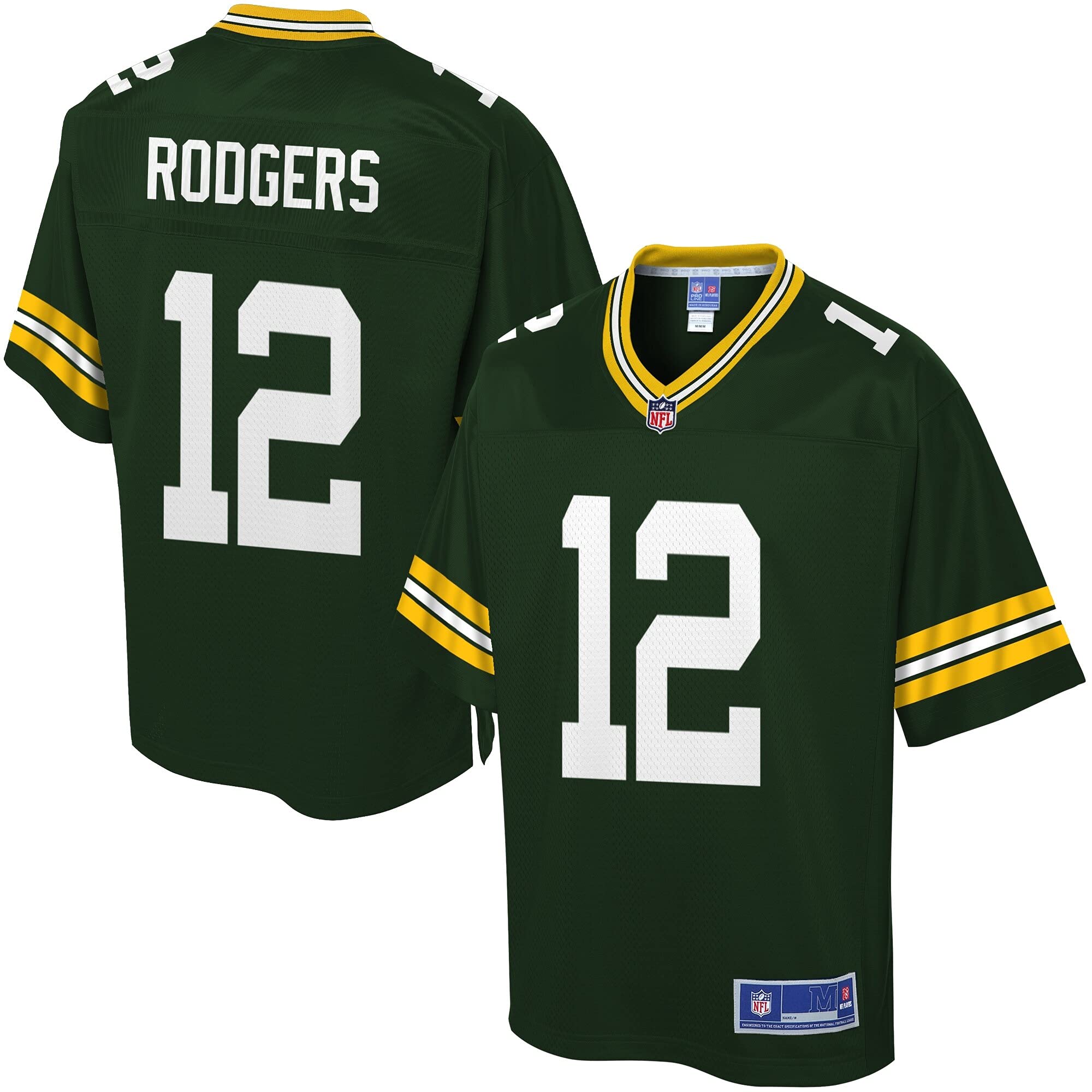 NFL PRO LINE Men's Aaron Rodgers Green Green Bay Packers Team Jersey