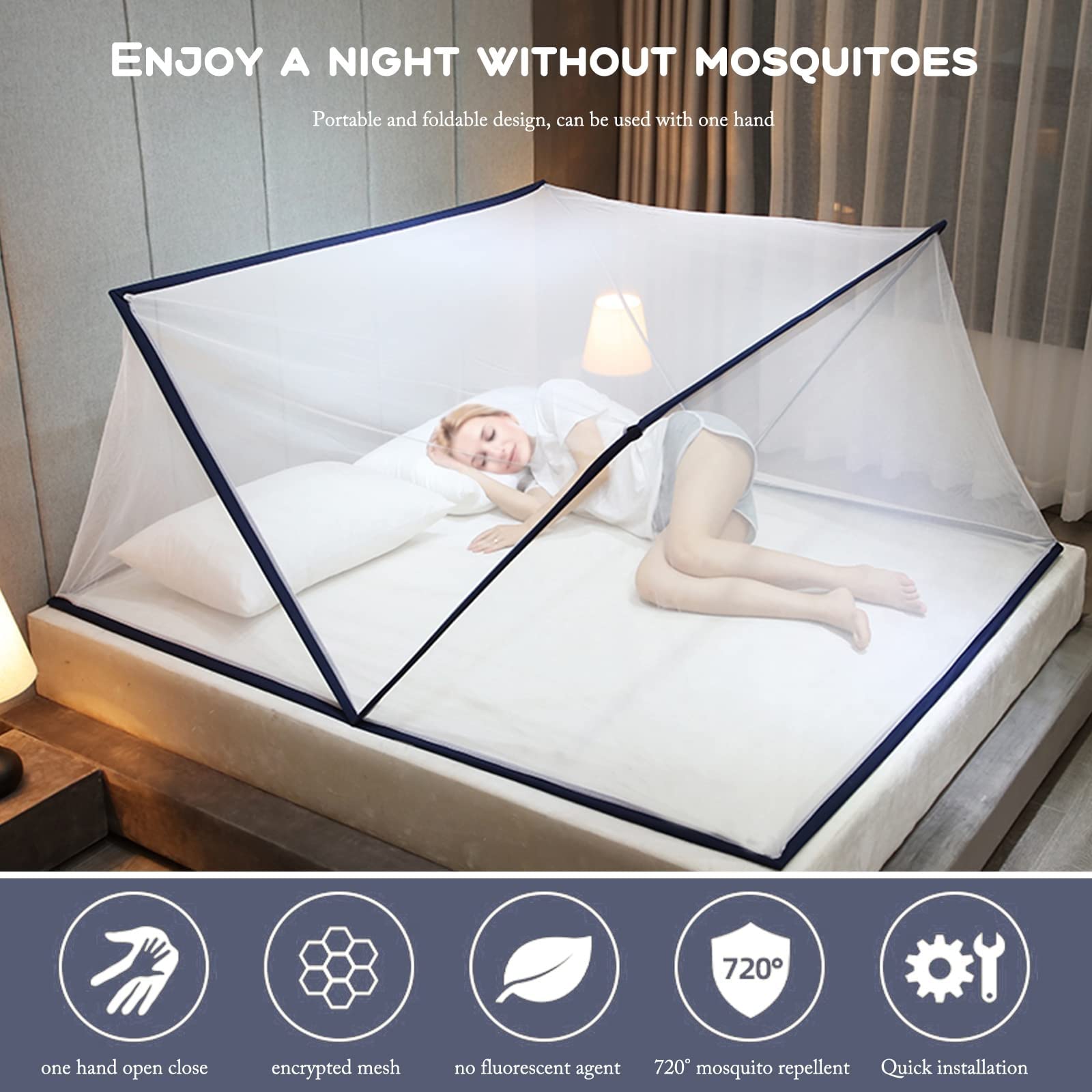Tente Moustiquaire Esc Ot Le Pour Lits, Con Tion Anti-Piqûres De Tente Moustiquaire Esc Ot Le Pour Lits, Con Tion Anti-Piqûres De