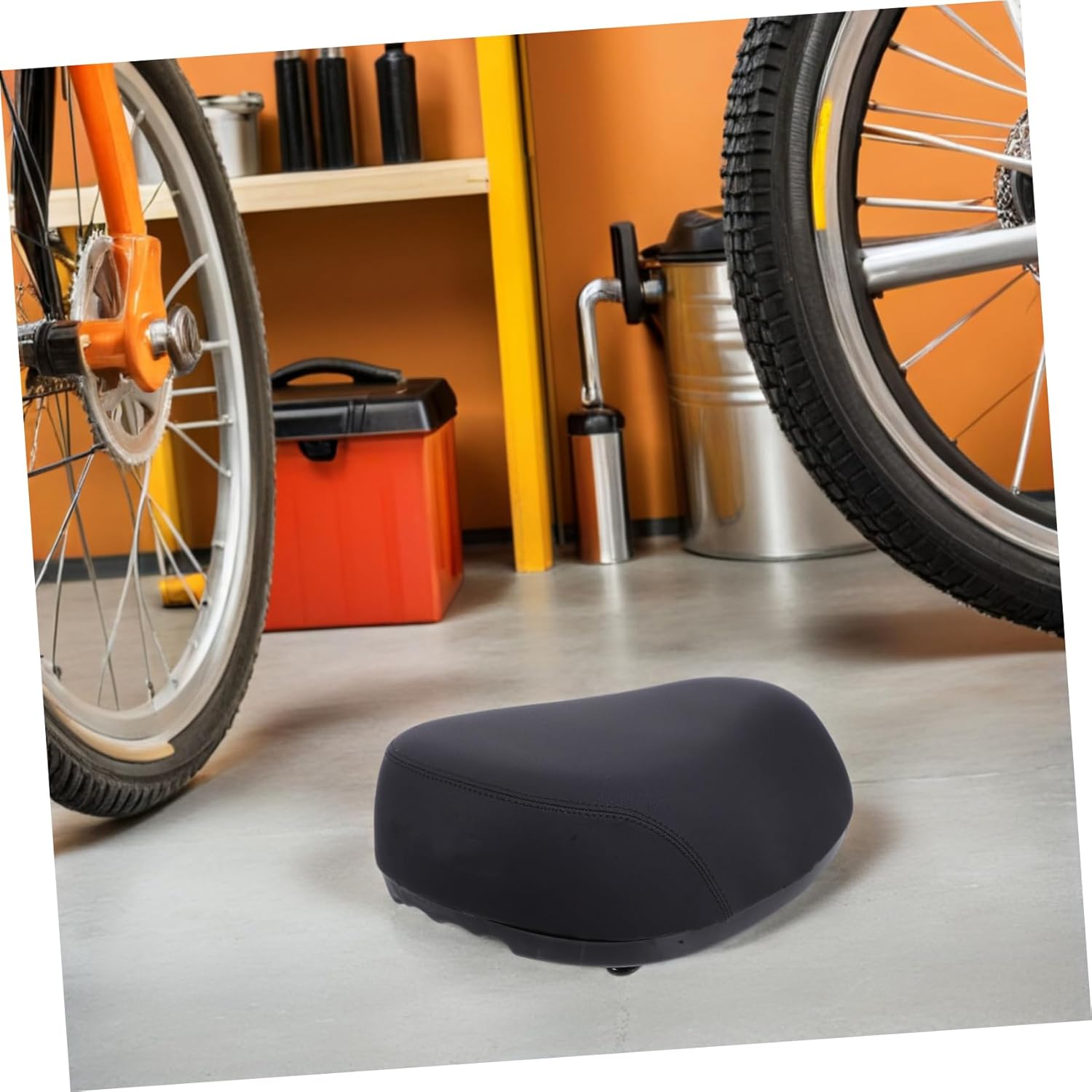 Thickened Bike Seat Cushion Comfortable Sponge Saddle for Electric and Road Bikes for Men and Women