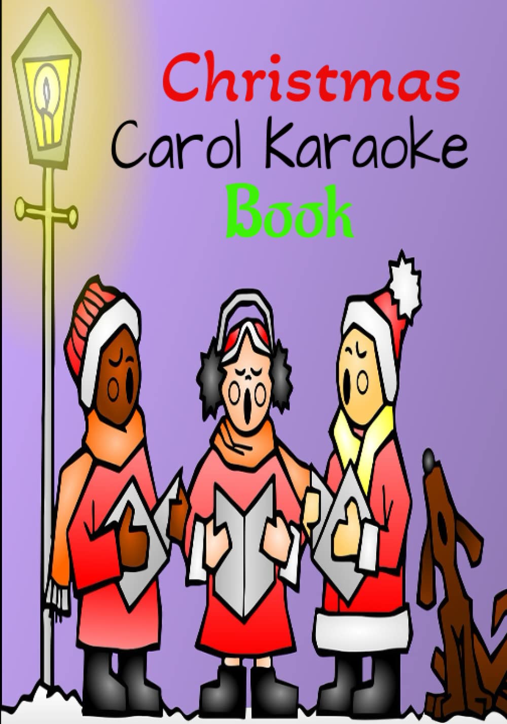 Christmas Carols Karaoke Lyrics Book: 30 Popular Christmas Carols for everyone to have the words and not mumble