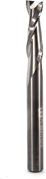 Whiteside RU2075 Spiral Upcut Straight Router Bit 1/4 Inch Cutting Diameter, 1/4 Inch Shank, 3/4 Inch Cutting Length