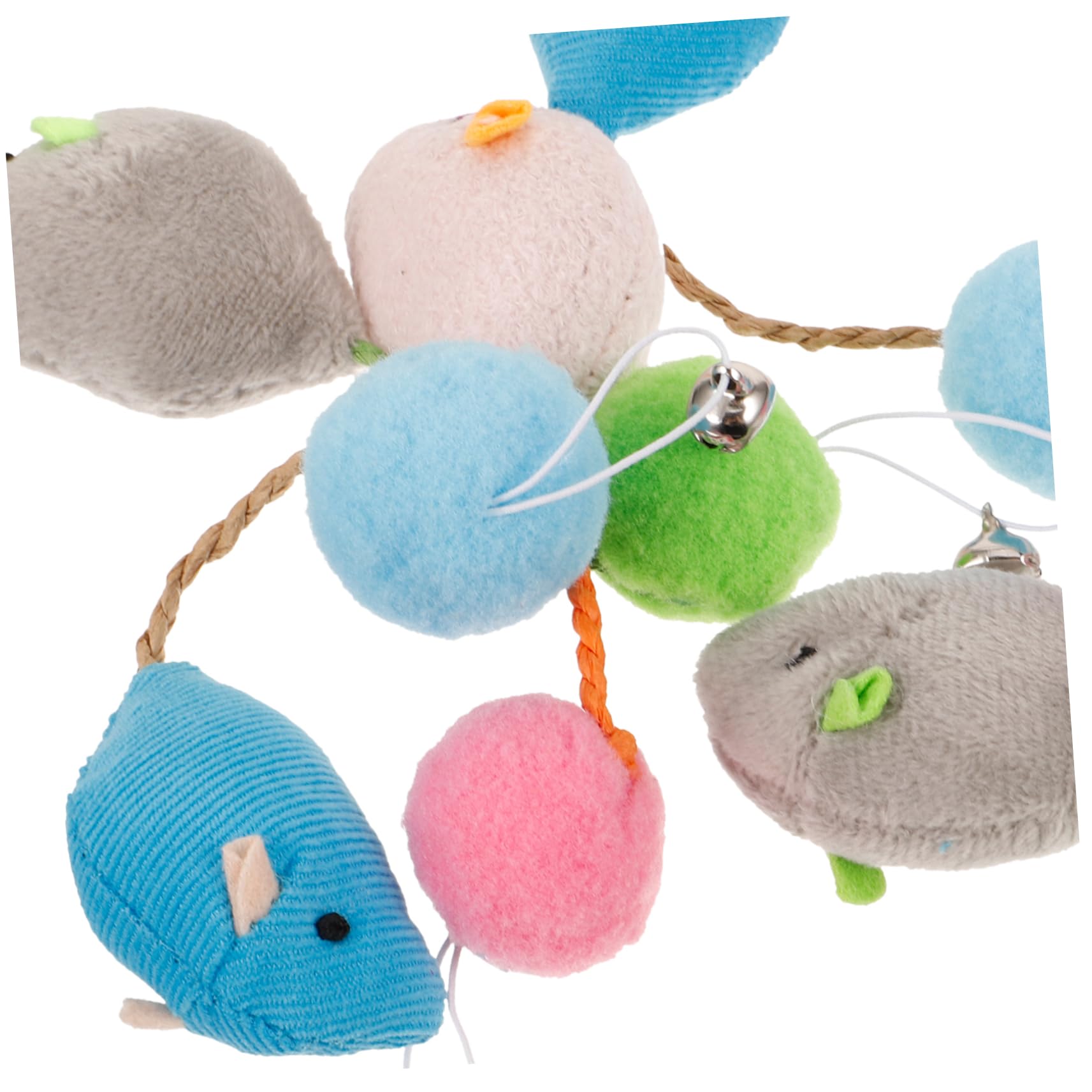 SUPVOX 6 Pièces Souris Jouet pour Chat Interactive Cat Toy Chat Jouet interactif Jouets pour Animaux de Compagnie Fournitures pour Animaux Jouet interactif pour Accessoires on