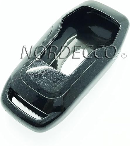 Miniatura 2 de Nordecco - Carcasa rígida brillante para Ford Fusion Mustang Explorer Edge Lincoln Intelligent 2017-2020 45 botón inteligente sin llave remoto