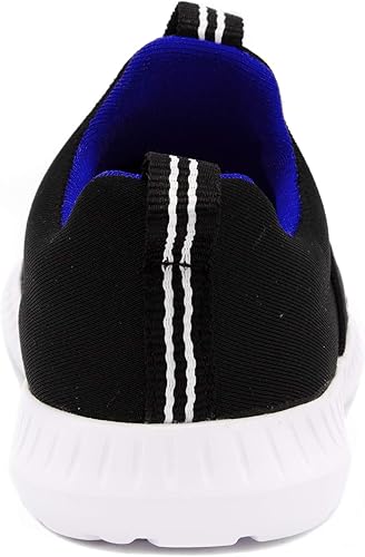 Miniatura 4 de Nautica Tenis deportivos de moda para niños y jóvenes, para correr, sin cordones, para niños pequeños y grandes