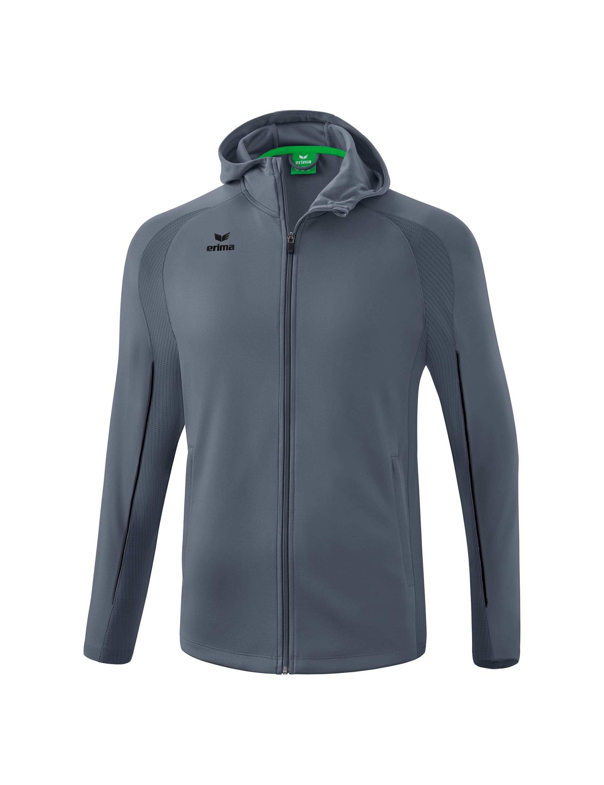 Erima Unisex Erwachsene Liga Star Trainingsjacke mit Kapuze