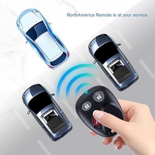 Miniatura 8 de NorthAmerica Remote Reemplazo remoto de entrada sin llave para Envoy Trailblazer 3 BTN MYT3X6898B (1)