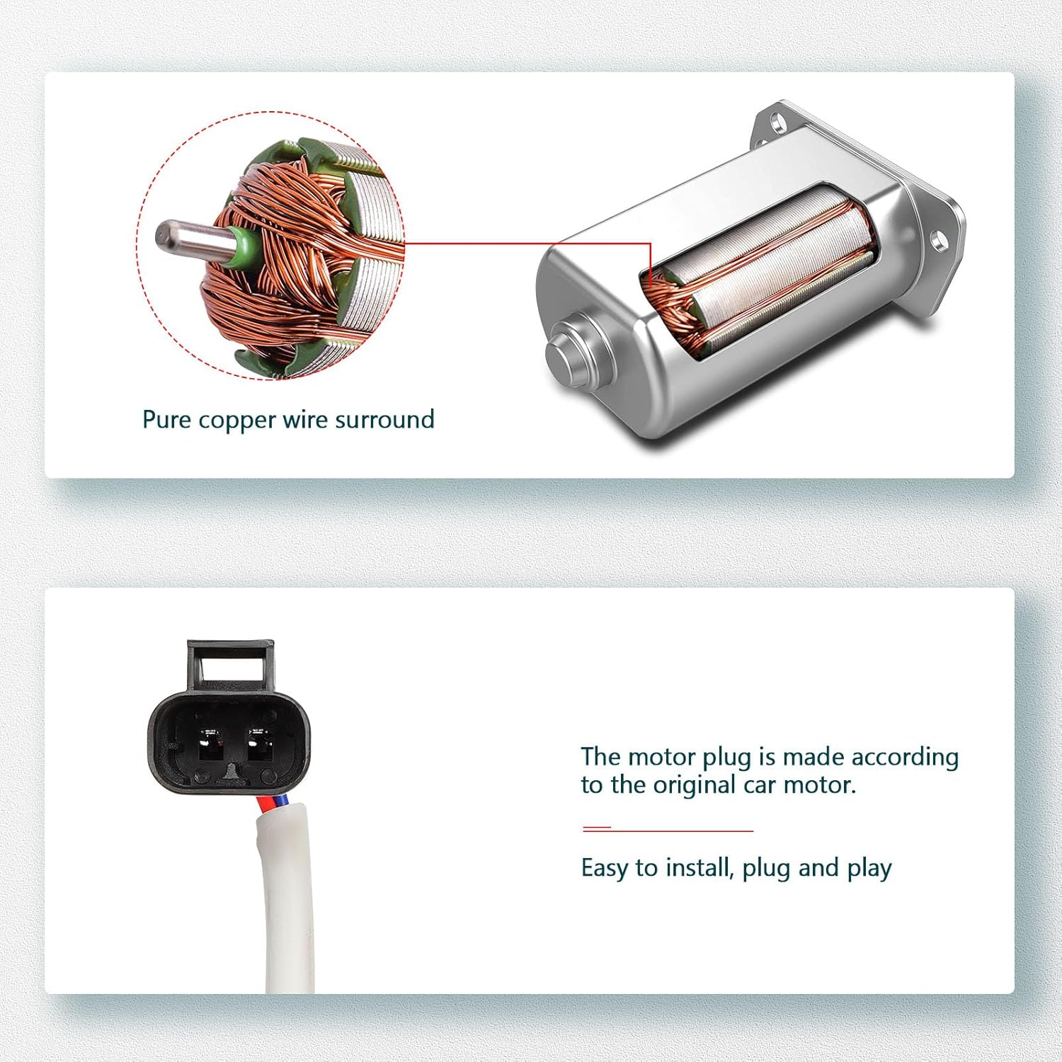 FINDAUTO Power Window Regulator Rear Right Side fit for 2001-2002 for Saturn L100,2001-2003 for Saturn L200,2001-2005 for Saturn L300 W/Motor (OE 741-109)