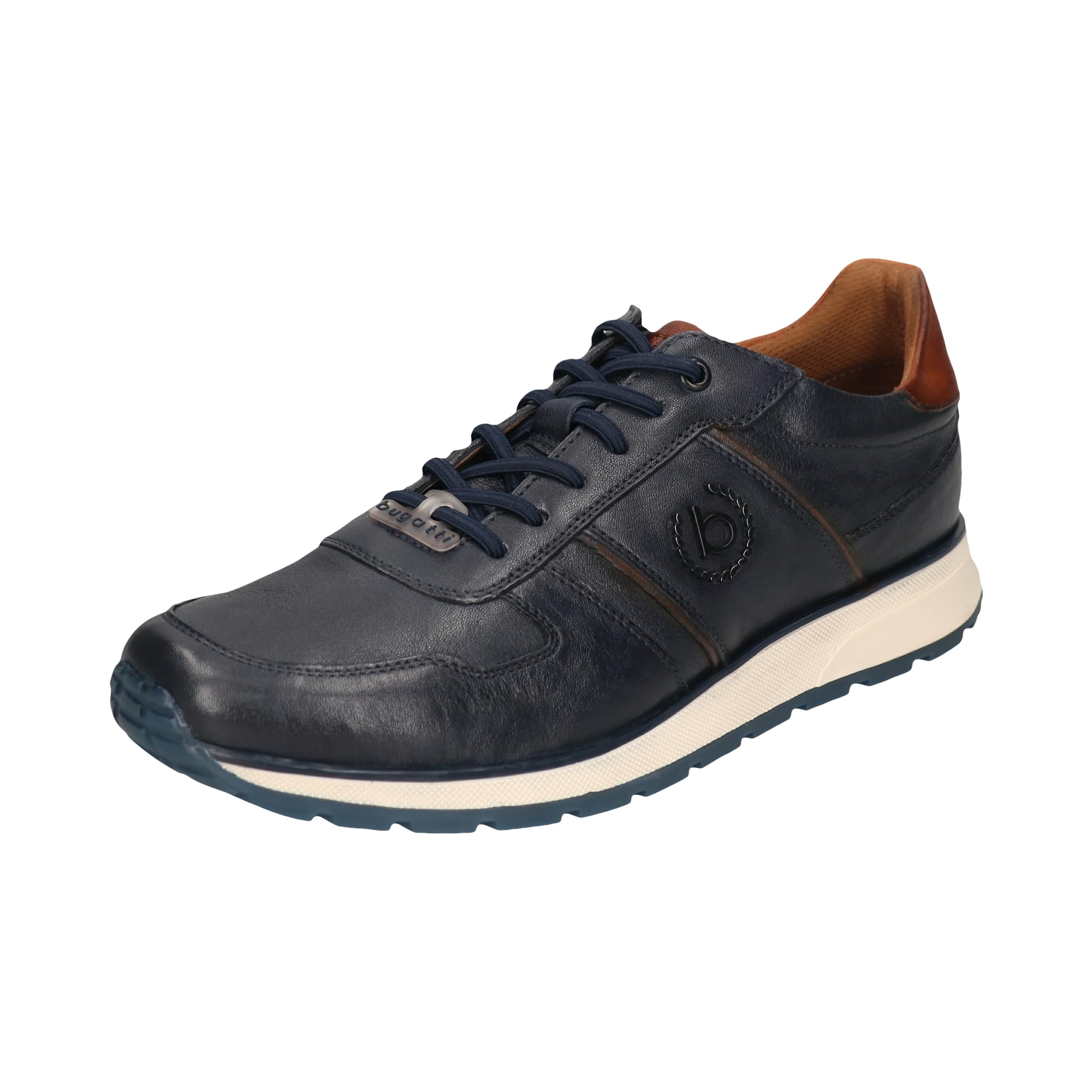 bugatti Men's Lace-Up Shoes 331-APA03, Dark Blue, 42, darkblue, 8 UK