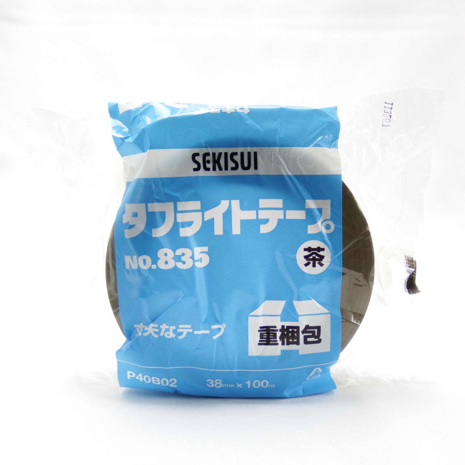 Amazon | セキスイ タフライトテープ #835 38mm×100m 茶 (1ケース60巻 Amazon | セキスイ タフライトテープ #835 38mm×100m 茶 (1ケース60巻