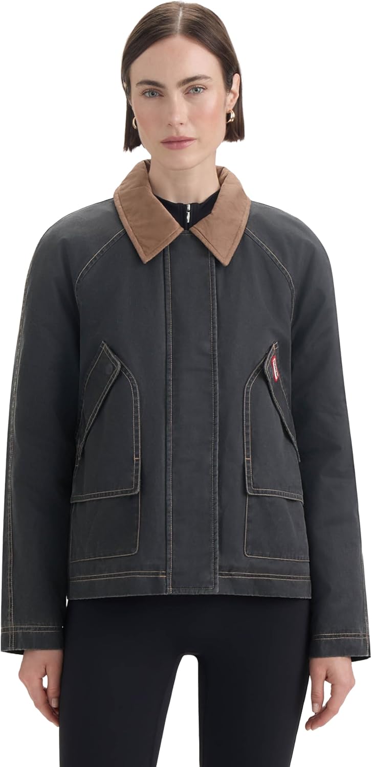 BEX Waxed Like Hunting Jacket,Black,M