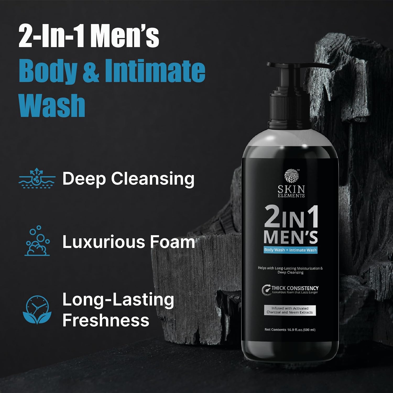 Best Body wash - Skin Elements 2-in-1 Body Wash & Intimate Wash for Men review