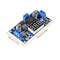 Vista 5 de 3 unids LM2596 LM2596S Convertidor Buck DC-DC 4-40V a 1.25-37V 2A Regulador de Voltaje Reducido Módulos de potencia Tablero ajustable Módulo