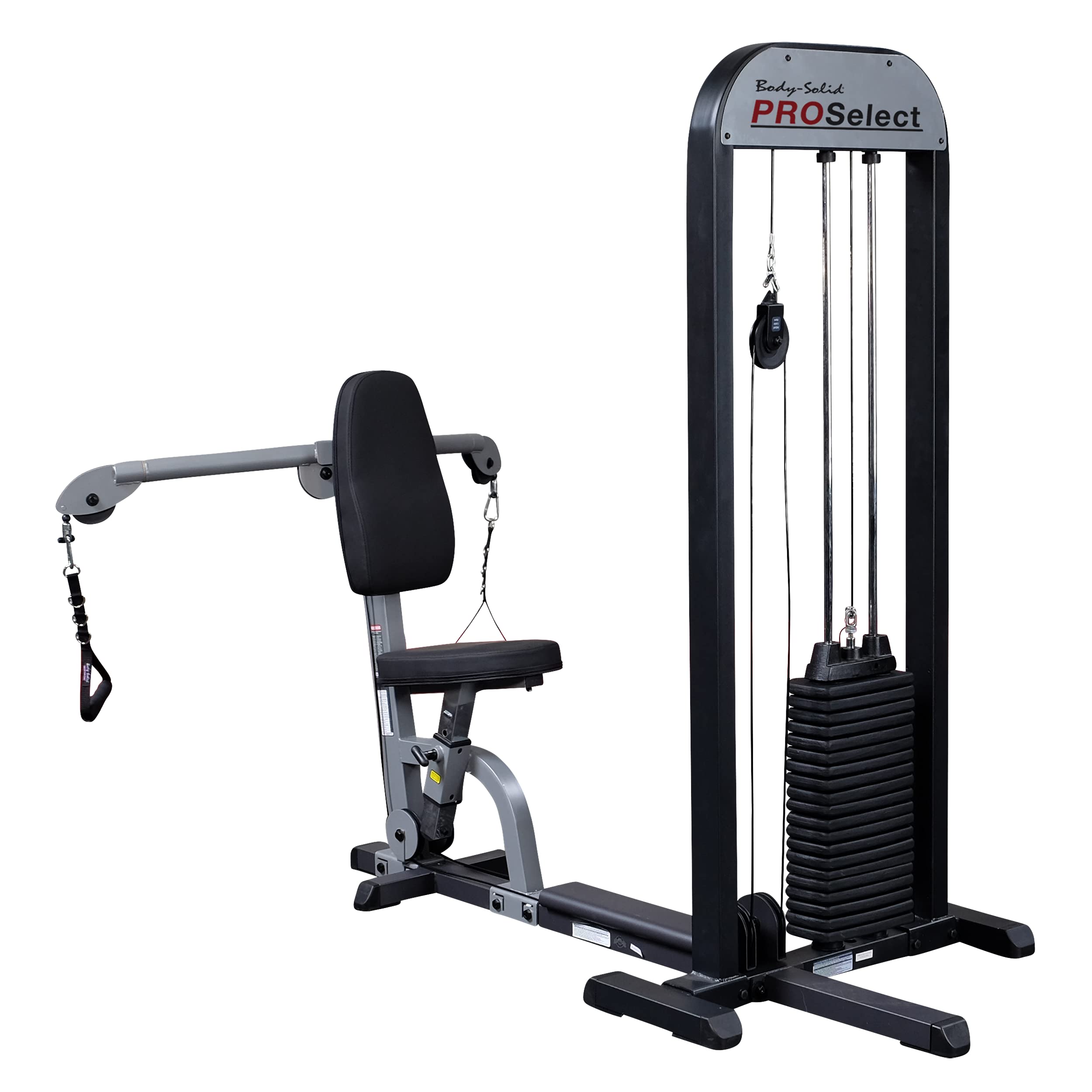 Body-Solid Pro Select Multi-Functional Press Station - Versatile Home Gym with 310-Pound Weight Stack for Vertical Shoulder, Incline & Decline Chest Presses - Perfect for Stability Exercises