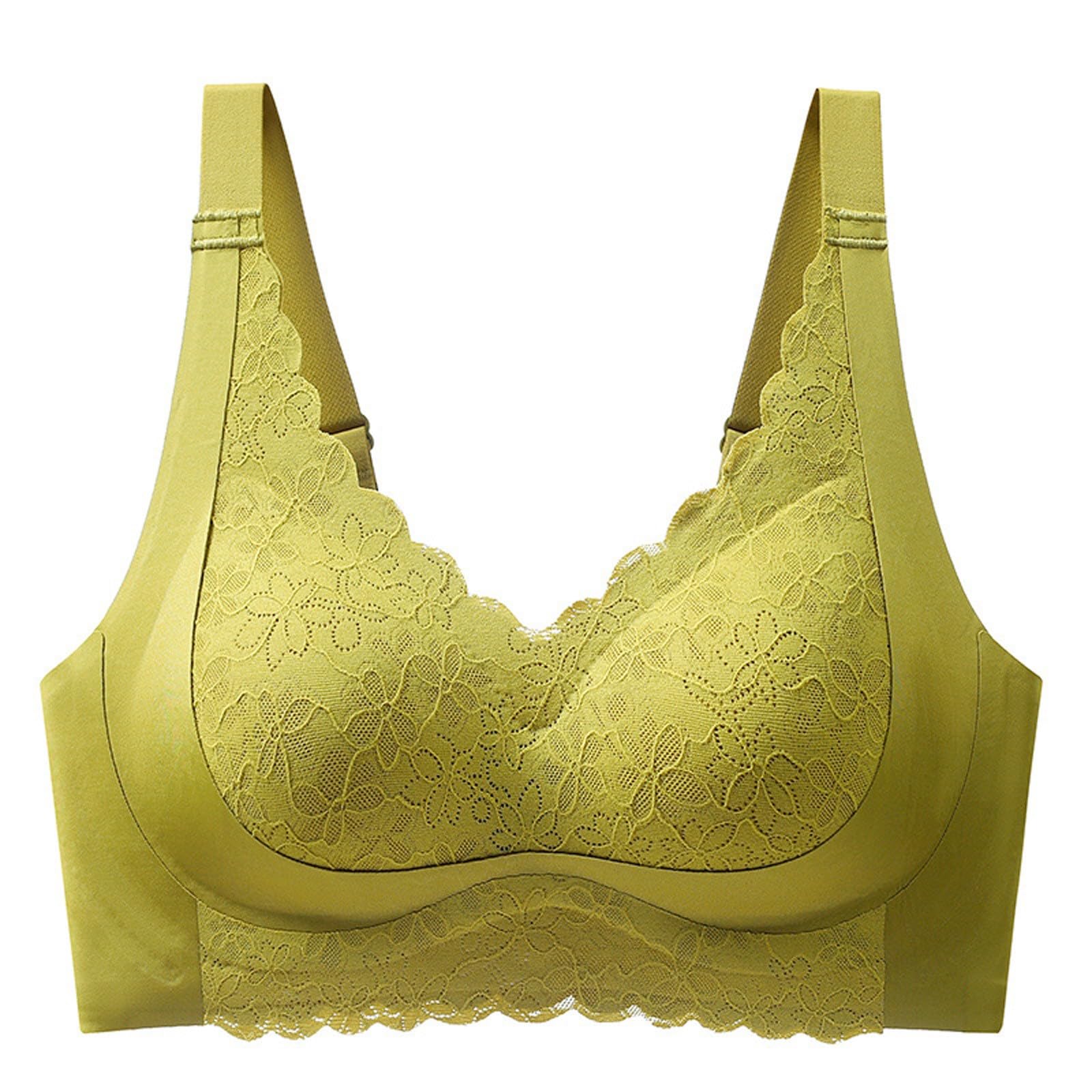 Generico Reggiseno Palestra Donna Reggiseno a Coppa Fissa con Ferretto Reggolabile per Taglie Grandi Modello Sottile e Confortevole