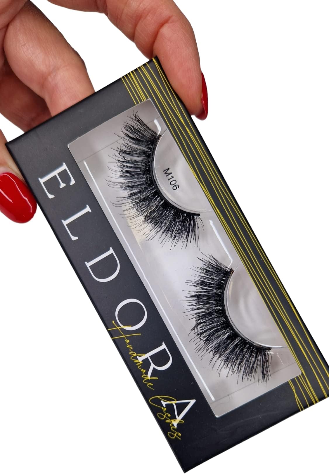 – Eldora False Eyelashes M106 Multi-Layered