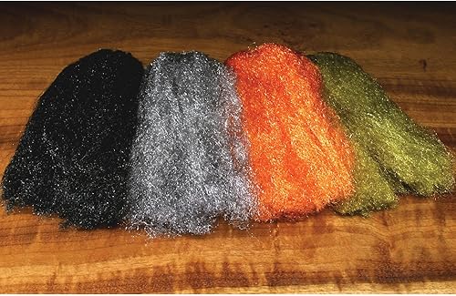 Hareline Sparkle Emerger - Ovillo de lana marrón claro