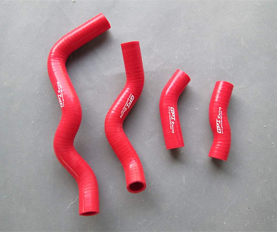 silicone radiator hose for Kawasaki KLX250 KLX 250 1993-2010 1994 1995 1996 (Red)