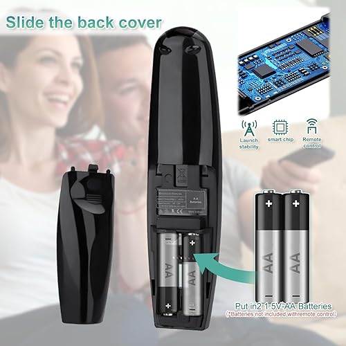 Miniatura 7 de Control remoto de voz mágica de repuesto para LG OLED QNED NanoCell Smart TV, con función de puntero, comando de voz y teclas de acceso rápido para