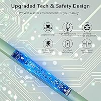 Vista 3 de MEIRUBY Encendedor Eléctrico de Velas, Regalos para Rellenos de Medias de Navidad para Mujeres Mamá Hombres Esposa Hermana, Encendedor USB de Arco