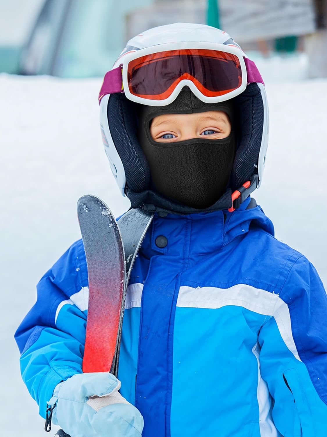 Geyoga Kids Balaclava Ski Mask Winter Face Mask Windproof Neck Warmer Gaiter for Toddlers Boys Baby Cold Weather - Image 2