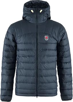 Fjallraven Expedition Pack Down Hoodie Mens Jacket - Lightweight Warm Packable Insulated Winter Layer for Hiking Trekking