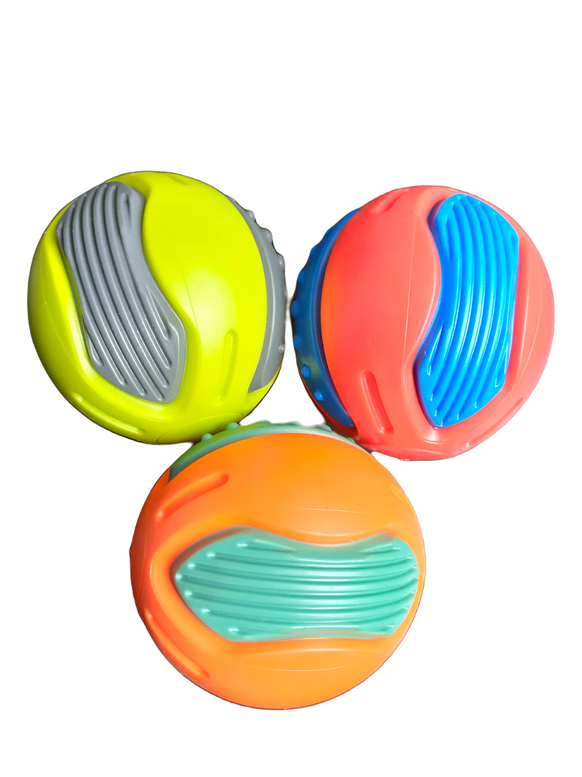RvPaws Dog Sound Ball,Textured Pattern for Teeth Cleaning,Interactive Toy, Bright Color, for All Breed of Dogs (1 Piece) (Multi-Color) (B09FXWDLH8) Amazon Price History, Amazon Price Tracker